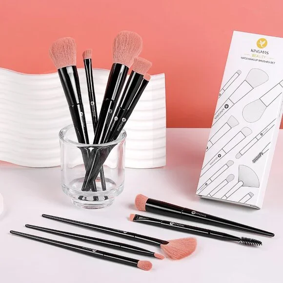 BRAND NEW 10 Pieces Makeup Brushes, Premium Face and Eye Makeup Brush Set